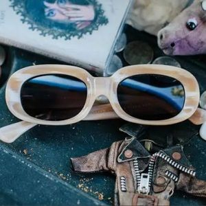 NEW Crap Eyewear Bikini Vision sunglasses in Bone White